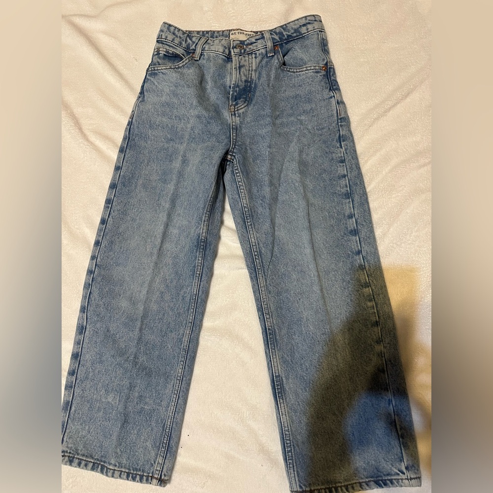 Free People - We The Free Deep Trance Dropped Boyfriend Jeans. Size 24